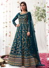 Blue Colour Swagat Violet 5301 Series Heavy Stylish Wedding Wear Embroidery Salwar Kameez Latest Collection 5307